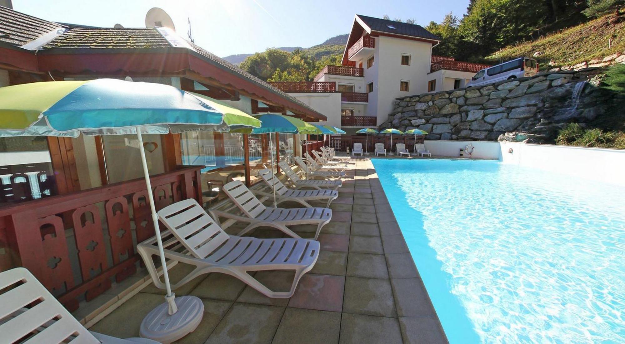 Hotel Les Chalets Brides-les-Bains Exterior foto